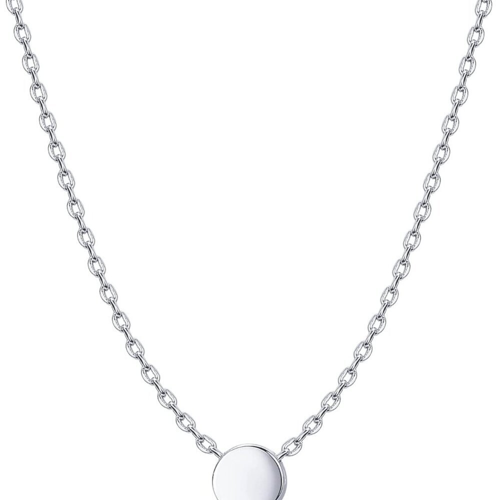14K Gold Plated Dainty Cubic Zirconia Pendant Necklace for Women | Dot, Elephant
